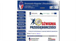 Desktop Screenshot of dzwigniaprzedsiebiorczosci.zkip.pl